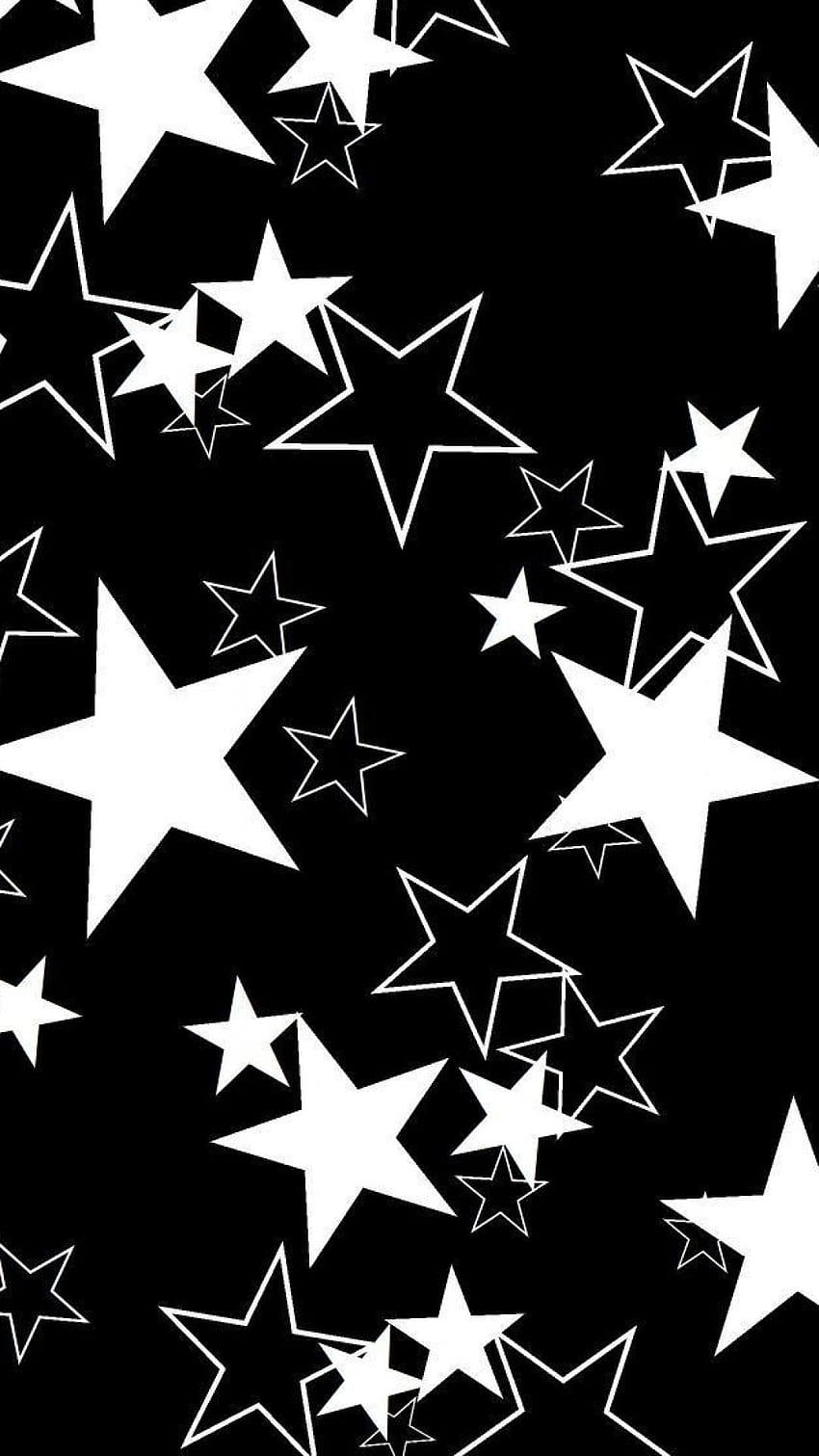 White Stars HD phone wallpaper