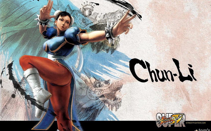 Super Street Fighter 4 Chun-Li papel de parede HD