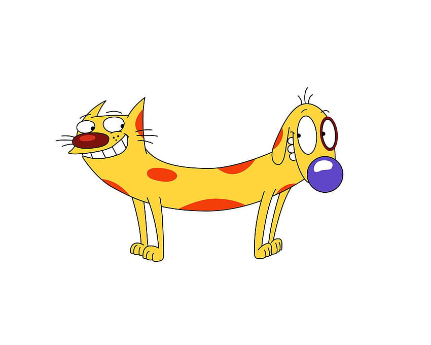 Amazon.com: Catdog Cartoon Character 1 Inch Tall Metal Enamel Pin :  Clothing, Shoes & Jewelry