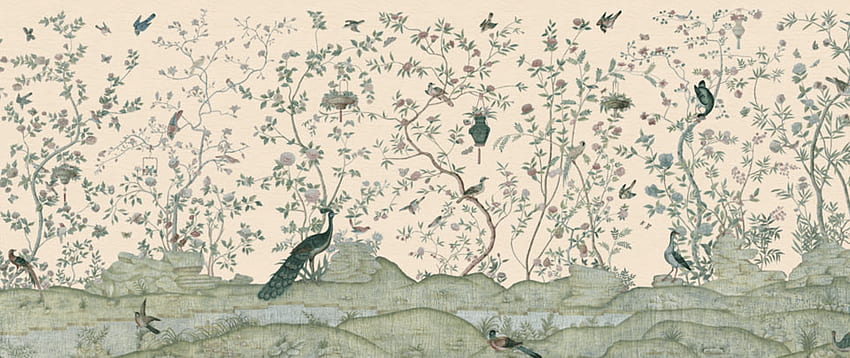 Paisagem de Xanadu - inspirada em chinês tradicional, oriental tradicional papel de parede HD