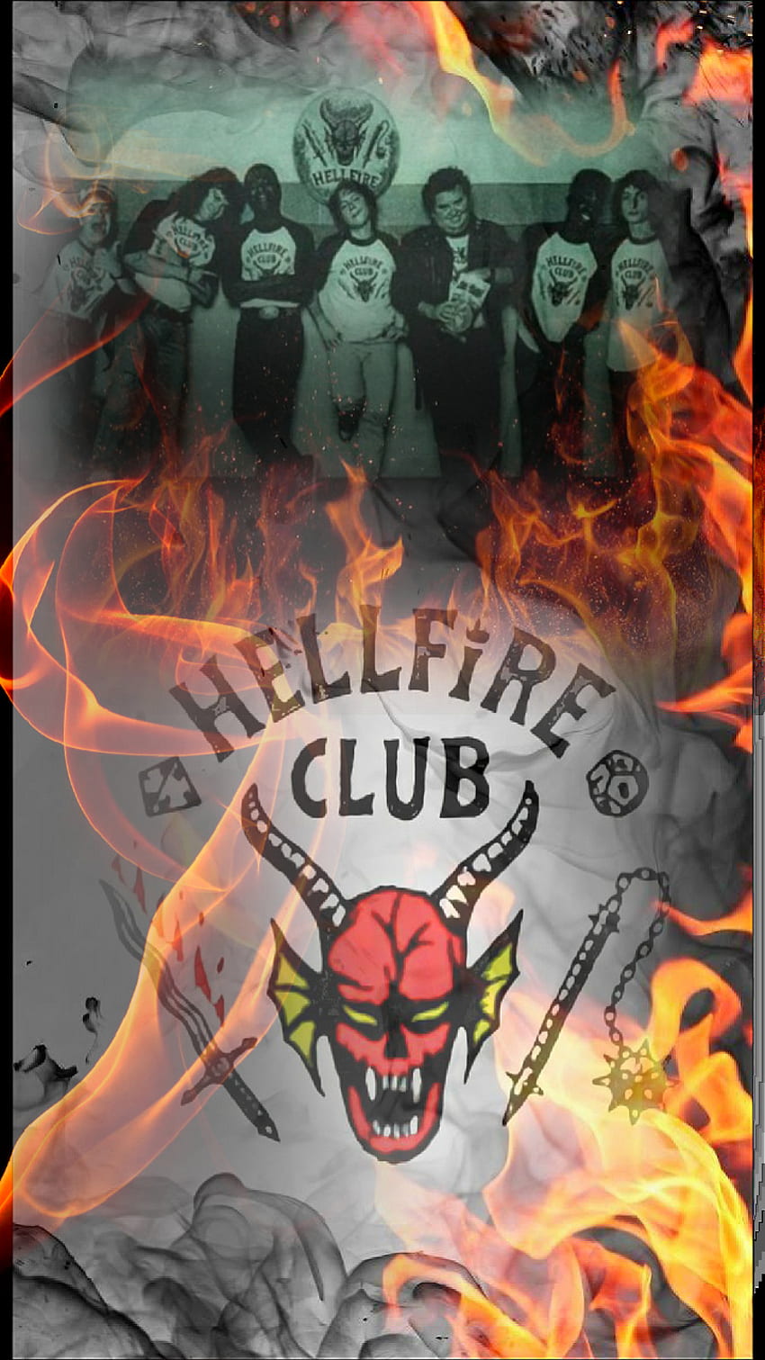 Hellfire Club Neon  Stranger Things 1440x3120  rAmoledbackgrounds