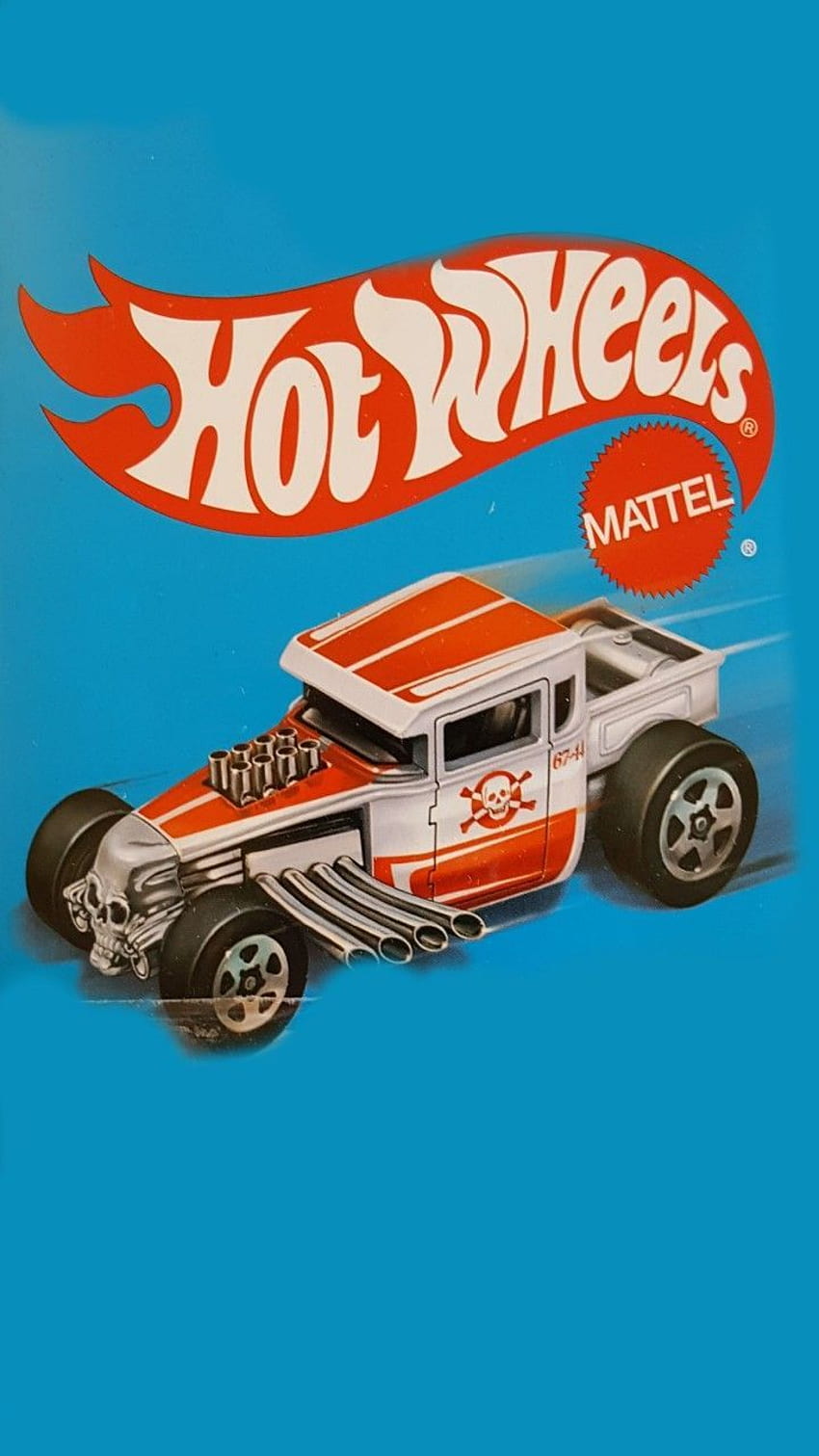 Hot Wheels Mobile - Hot Wheels レトロシリーズ ボーンシェイカー HD電話の壁紙