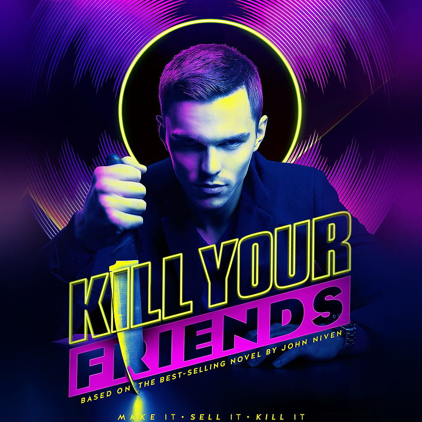 Kill Your Friends Nicolas Hoult Film Poster Art iPad Air, Best Friend HD phone wallpaper