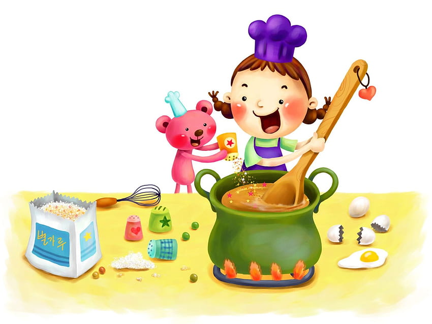Cooking , Cooking Cartoon HD wallpaper