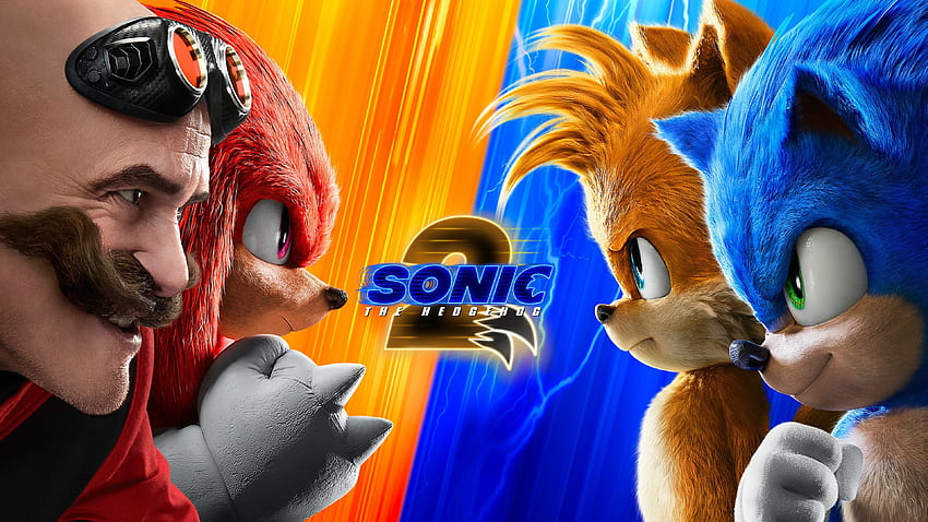 Doktor Eggman Echidna'yı Knuckles Miles 'Kuyrukları' Prower Sonic the Hedgehog Sonic the Hedgehog 2 HD duvar kağıdı