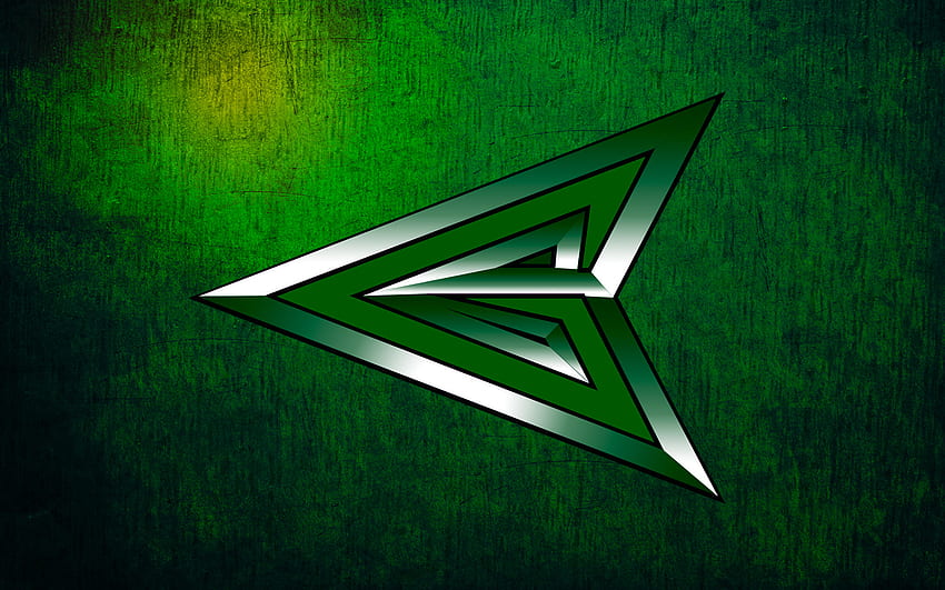 Green Arrow Logo Comics - green arrow HD wallpaper