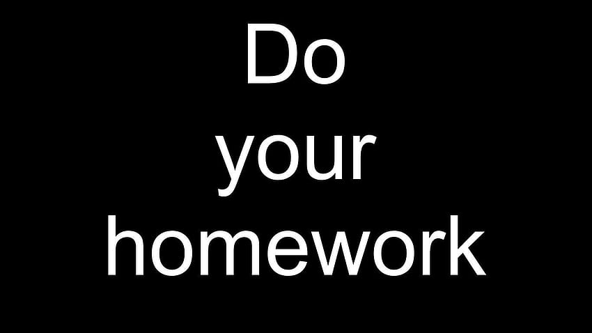 Homework Phone Wallpapers