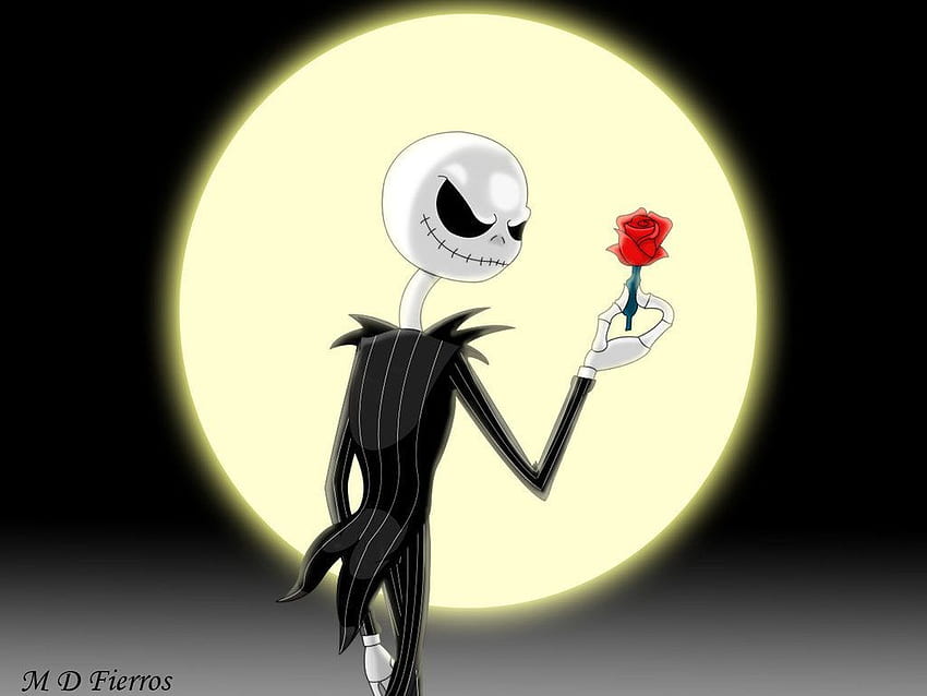 Jack Skellington, Halloween-Jack-Skelett HD-Hintergrundbild