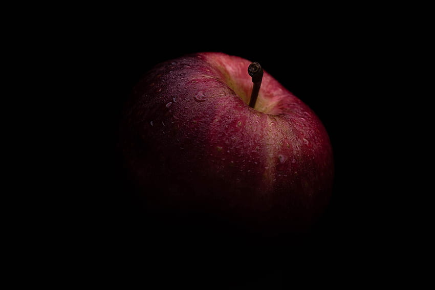 Food, Apple, Drops, Fruit HD wallpaper