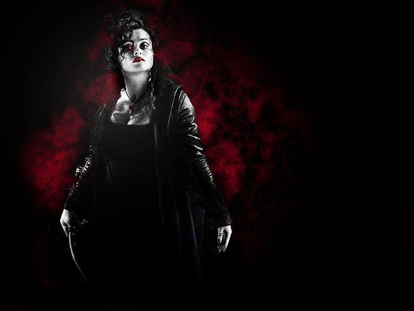 Mysterious Bellatrix Lestrange Lockscreen Wallpaper