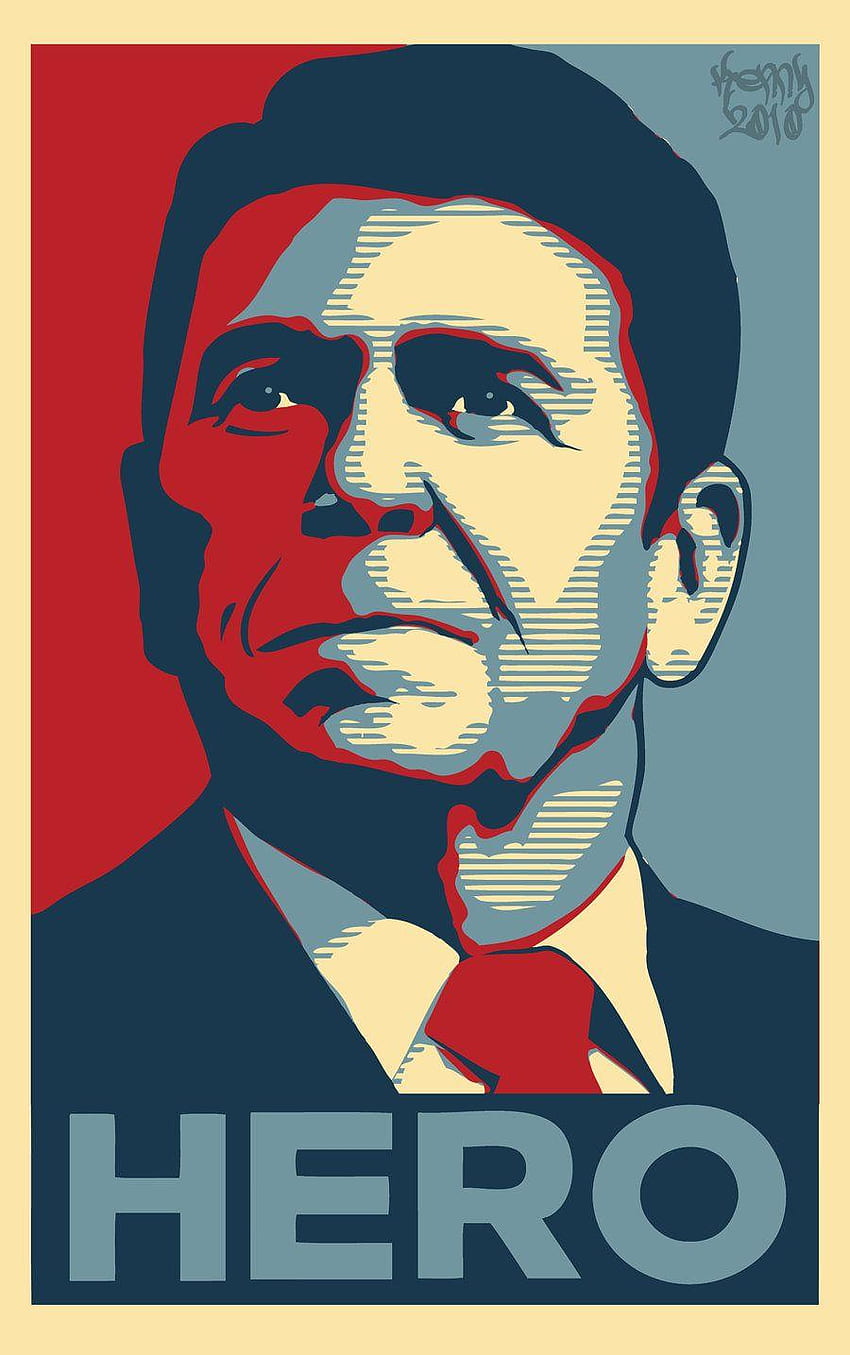 Ronald Reagan, Conservative HD phone wallpaper