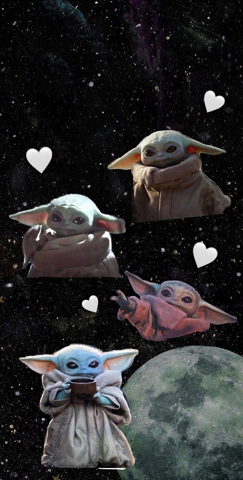Baby Yoda Valentines Day, Funny Baby Yoda HD phone wallpaper