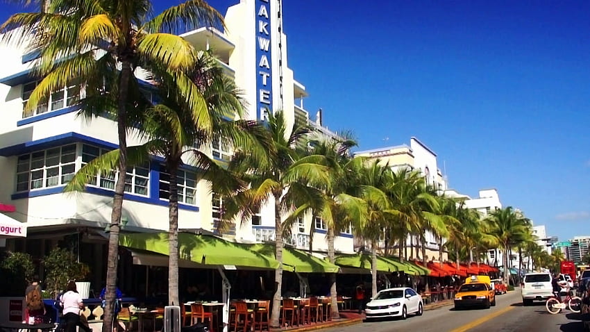 Miami Beach Boardwalk Best Ocean Drive Miami Beach Florida - Travel HD wallpaper