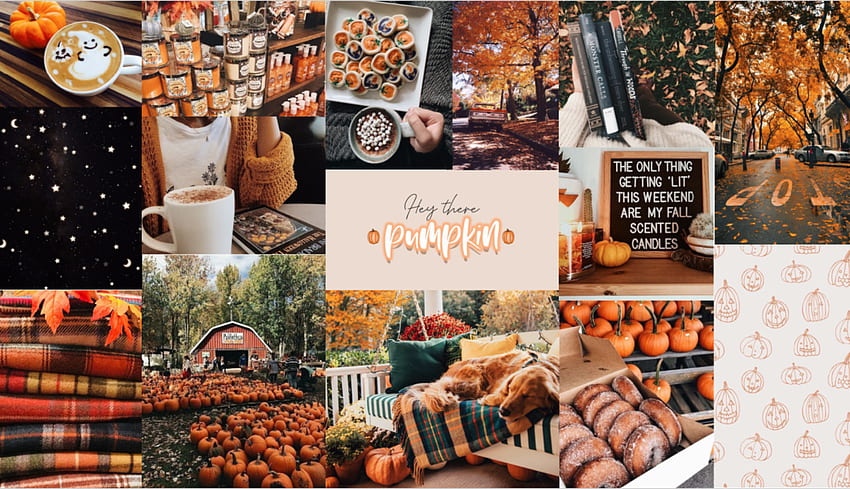 Aesthetic Collages, Autumn Collage HD wallpaper | Pxfuel