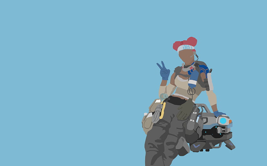 Minimal Life Line I made. Both constructive and just plain ol' criticism are welcome : apexlegends, Apex Legends Lifeline HD wallpaper