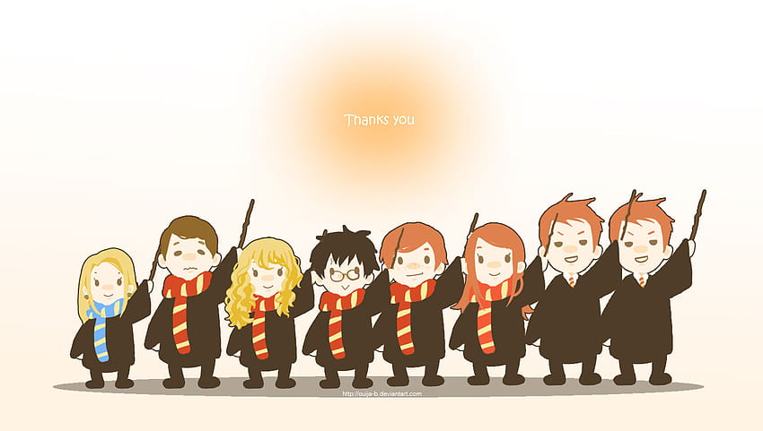 Tavola anime di Harry Potter, cartone animato di Ginny Weasley Sfondo HD