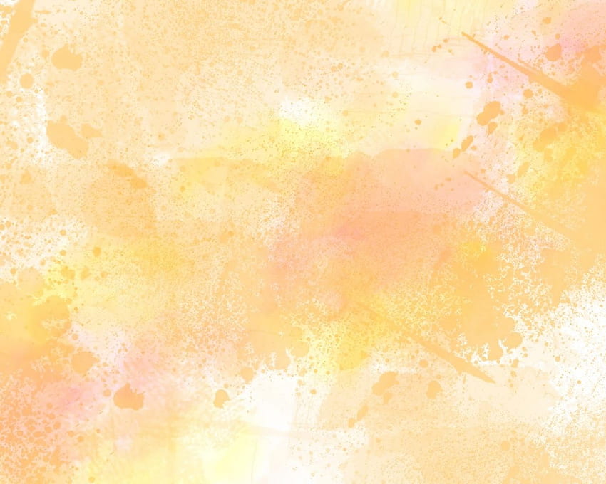 パステル オレンジ グランジ背景に黄色とピンク、オレンジ色の水彩画 高画質の壁紙