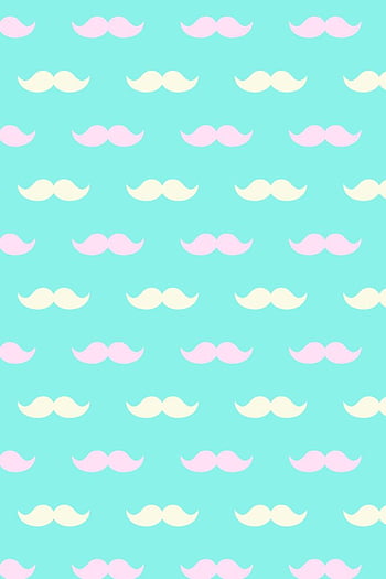 Cute Tumblr Designs - Pastel Mustache - & Background, Cool Mustache HD  phone wallpaper | Pxfuel