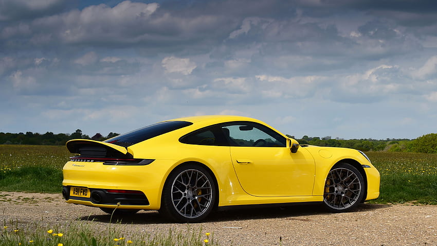 Porsche 911 Carrera 4s สีเหลือง 2019 2019 รถยนต์ , , รถยนต์ , , Porsche 911 , Porsche Carrera , Porsche , สีเหลือง วอลล์เปเปอร์ HD