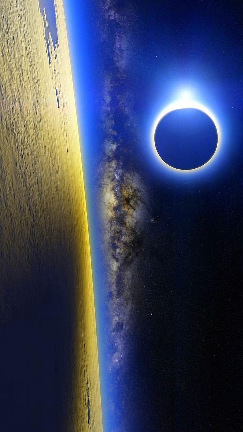 - Mobile ., Total Solar Eclipse Bing HD phone wallpaper