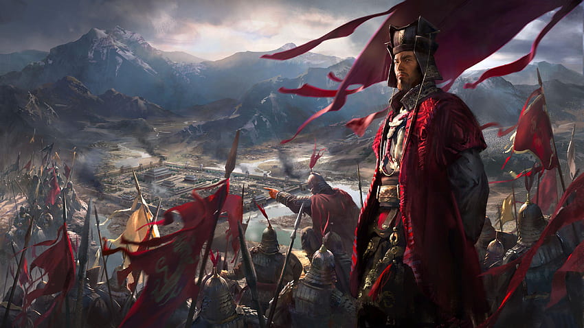 Total War: Trois Royaumes, Guerre de Chine Fond d'écran HD