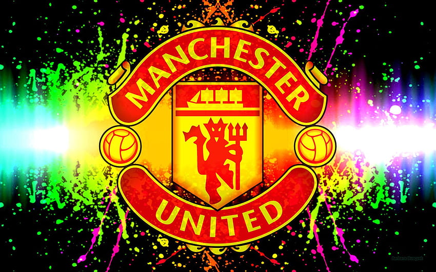 Man Utd Live - Logo Manchester United HD wallpaper