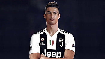 Download Cristiano Ronaldo Juventus Jeep-Adidas Jersey Wallpaper