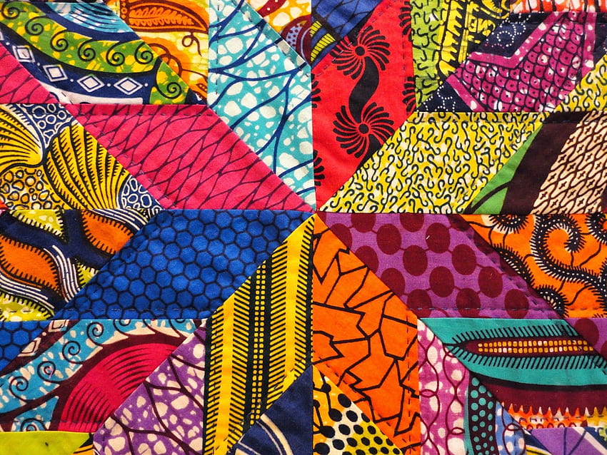 Jak dbać o swoją tkaninę, druk afrykański Tapeta HD