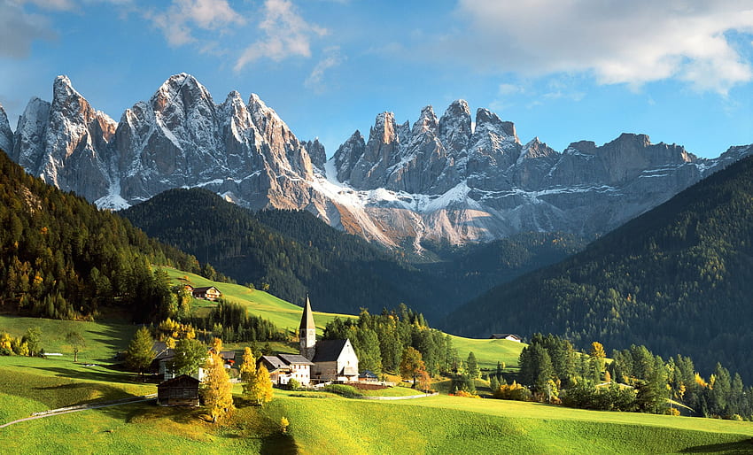 Alpes italiennes Nature Paysage de montagnes, Alpes bavaroises Fond d'écran HD