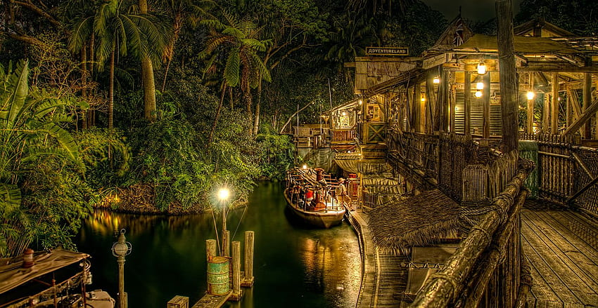 Adventureland Background. Magic Kingdom, Jungle Cruise HD wallpaper