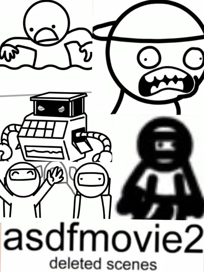 asdfmovie12 anime opening - Drawception