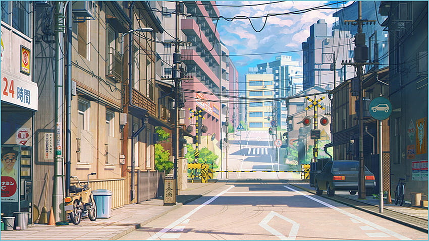 Anime Street - Top Anime Street Background - Anime Street, Cozy Anime HD wallpaper