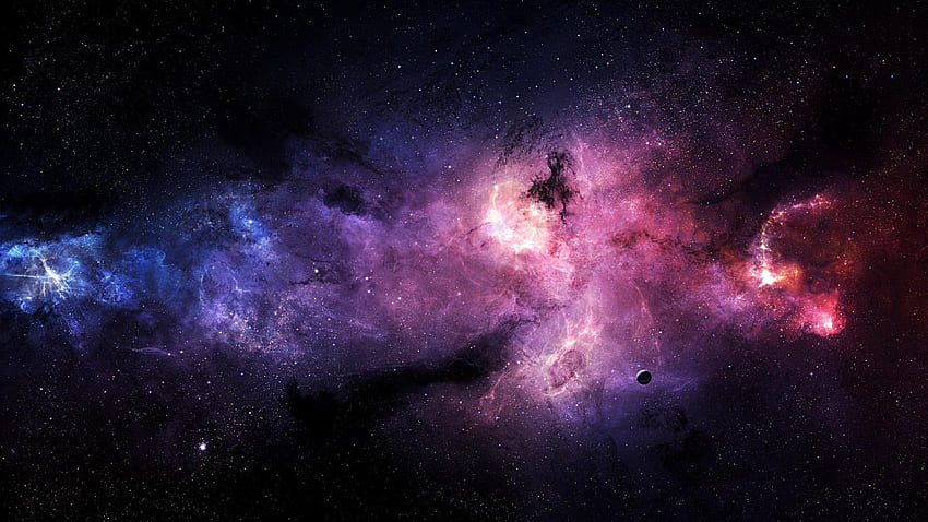 L'espace est pris quelque part dans notre univers, Deep Space Fond d'écran HD