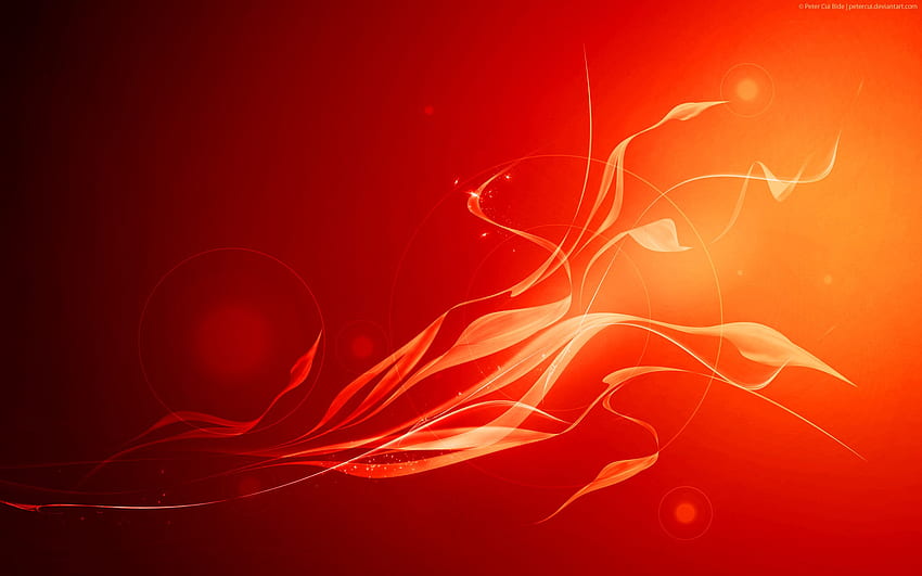 Crisp Red For , Laptop and Tablet Devices, Red and Orange HD wallpaper