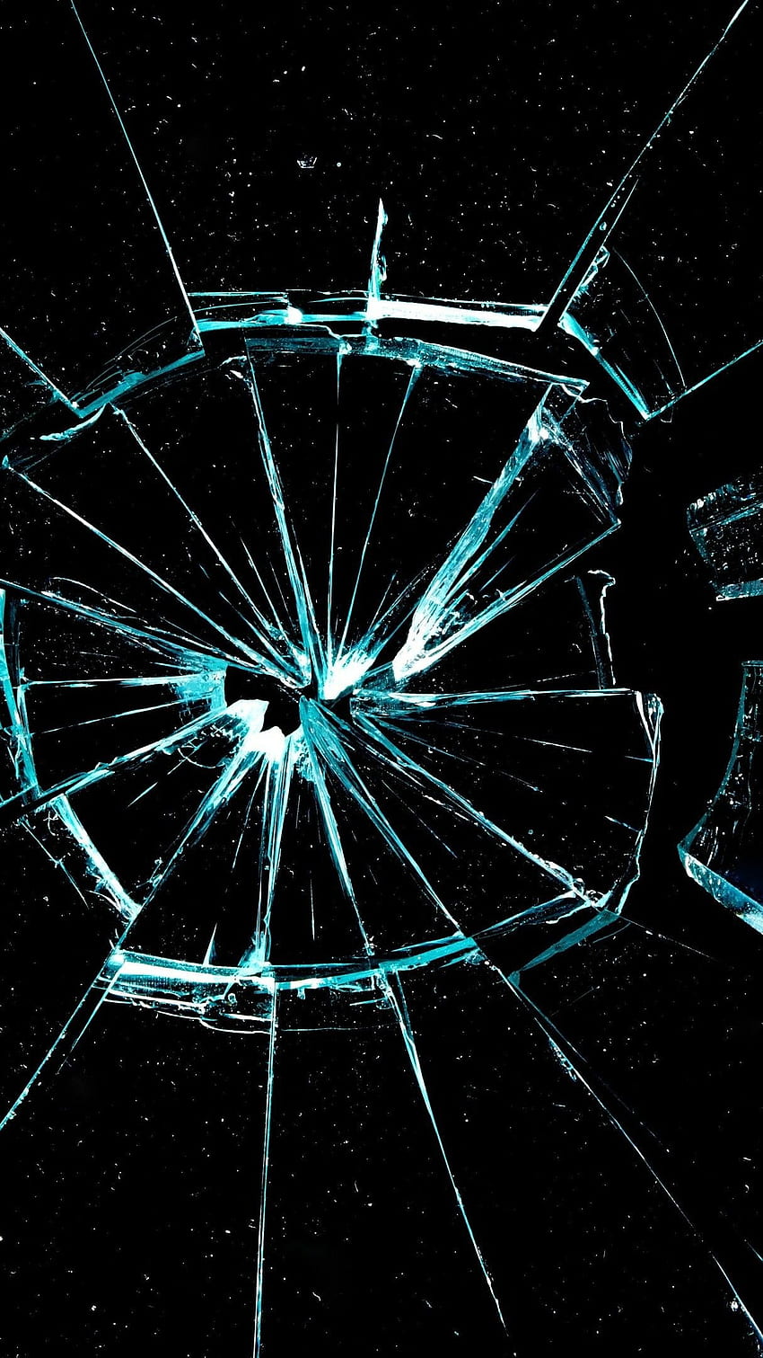 Glass Broken, Broken Mirror Texture HD phone wallpaper