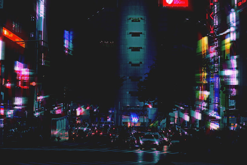 Aesthetic Vaporwave City , Black Vaporwave PC HD wallpaper | Pxfuel
