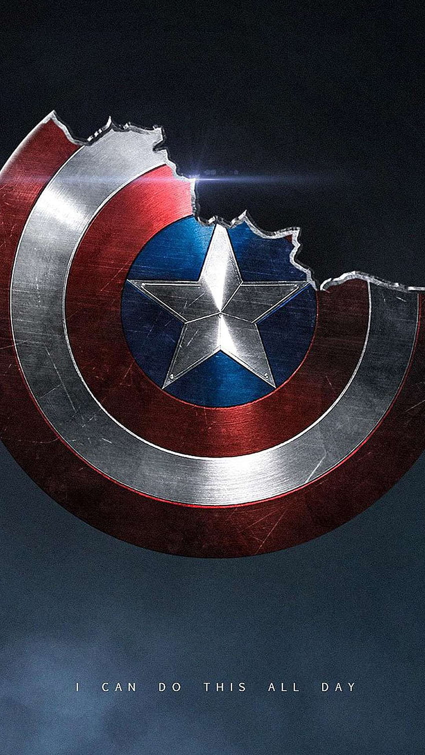 iPhone Logotipo del Capitán América, Logotipo del Escudo del Capitán América fondo de pantalla del teléfono