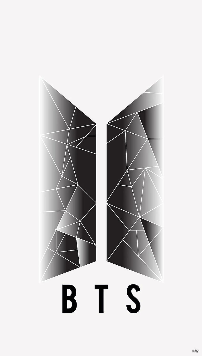 BTS logo wallpaper by annawine23 - Download on ZEDGE™ | 80b0