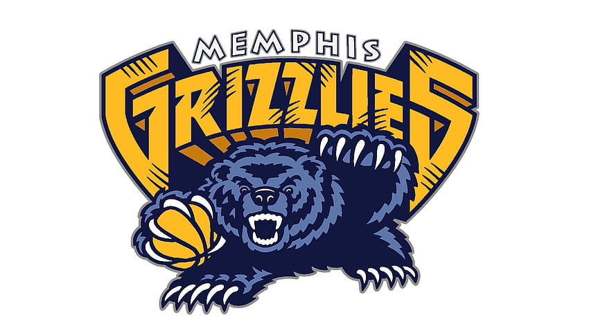 I recolored the old grizzlies logo with the current colors!: memphisgrizzlies HD wallpaper
