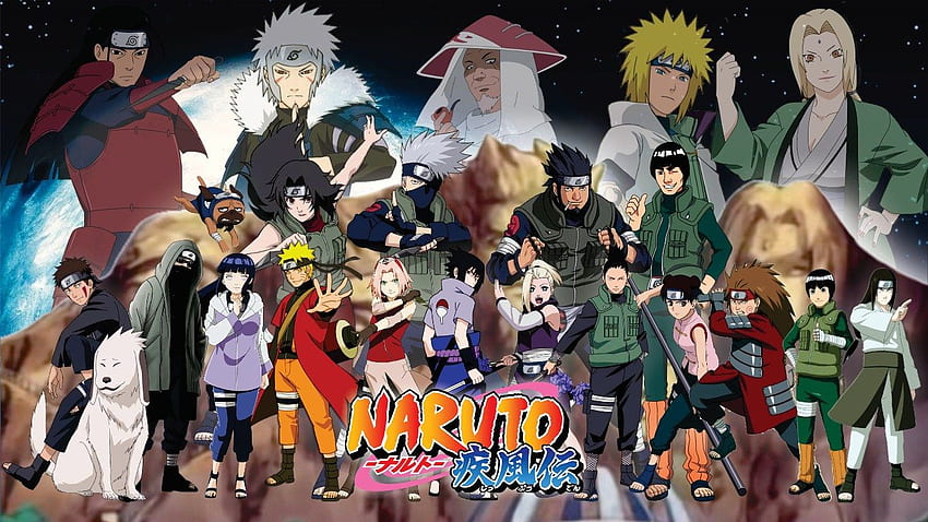 Naruto Shippuden Konoha Ninja .teahub.io, Naruto Leaf HD тапет