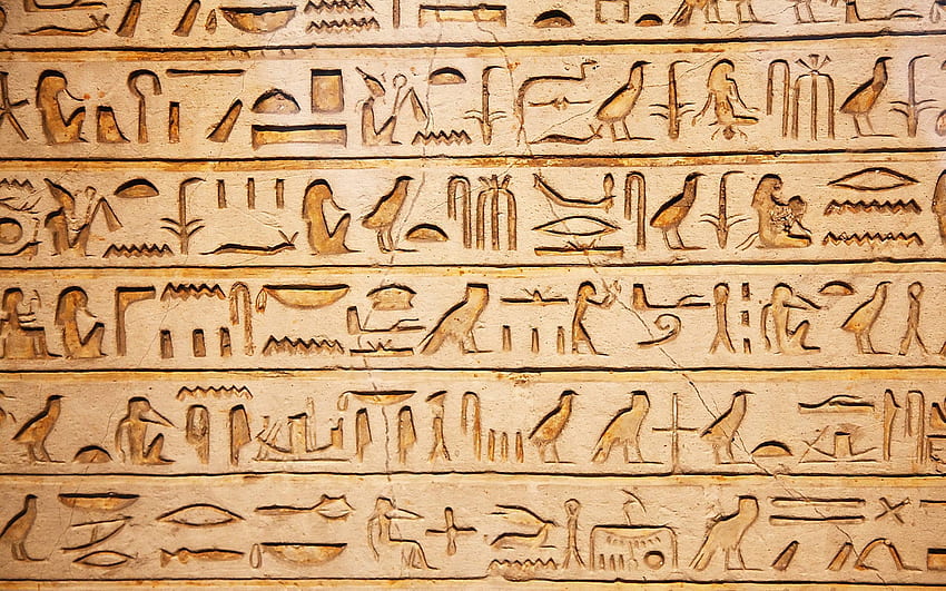 Computador Egípcio, ID de Fundo: 330107. Hieróglifos Egípcios, Hieróglifos Egípcios, Hieróglifos, Arte Egípcia papel de parede HD