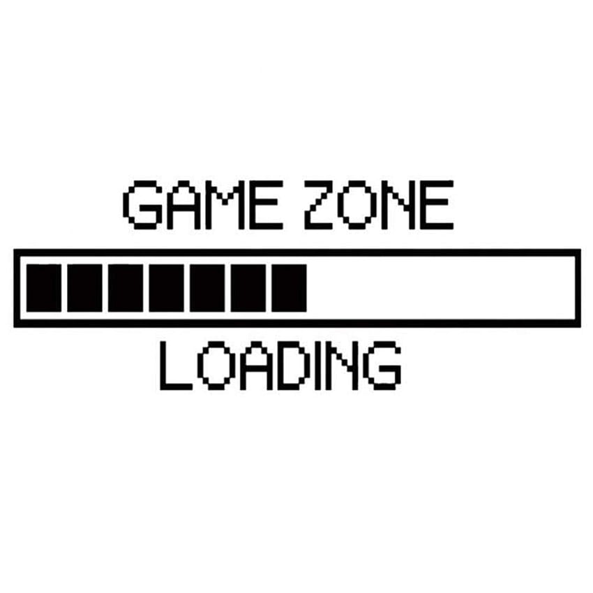 Game Zone Loading Wall Sticker Decal Poster Kids Room Home Background Decor, Cool Funny Wall Art - Buy Online in Saint Kitts and Nevis at Desertcart - 113149671 Sfondo del telefono HD