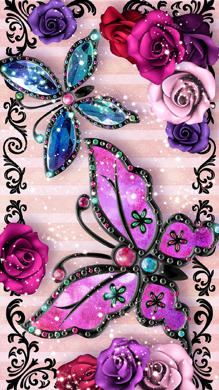 Butterfly Mobile. Best . Flower iphone , Butterfly , Butterfly background HD phone wallpaper