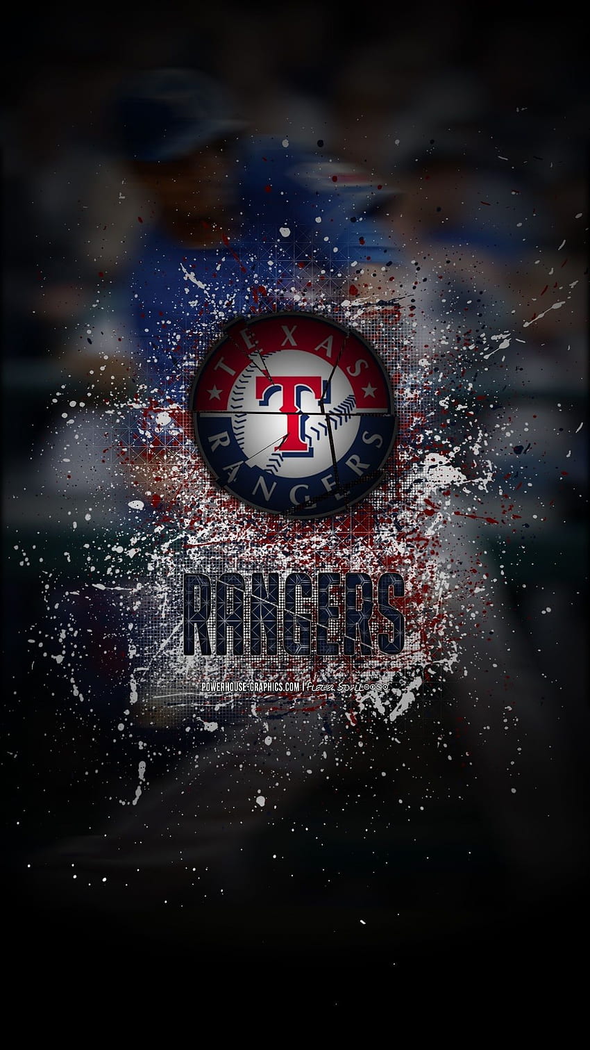 Fundo Texas Rangers, Texas Rangers Papel de parede de celular HD