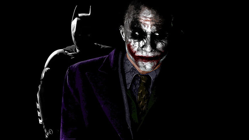 Batman Joker The Dark Knight Heath Ledger Quotes Typography HD wallpaper
