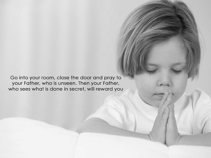 unseen, Praying Children HD wallpaper