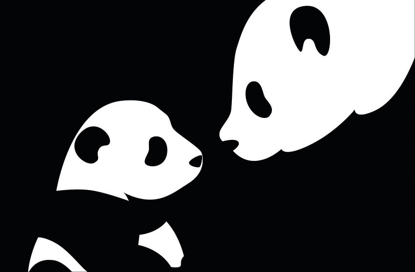 Panda, Vector, , Dibujo fondo de pantalla