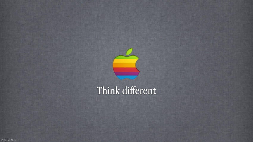 Pensez différemment, Apple pense différemment Fond d'écran HD