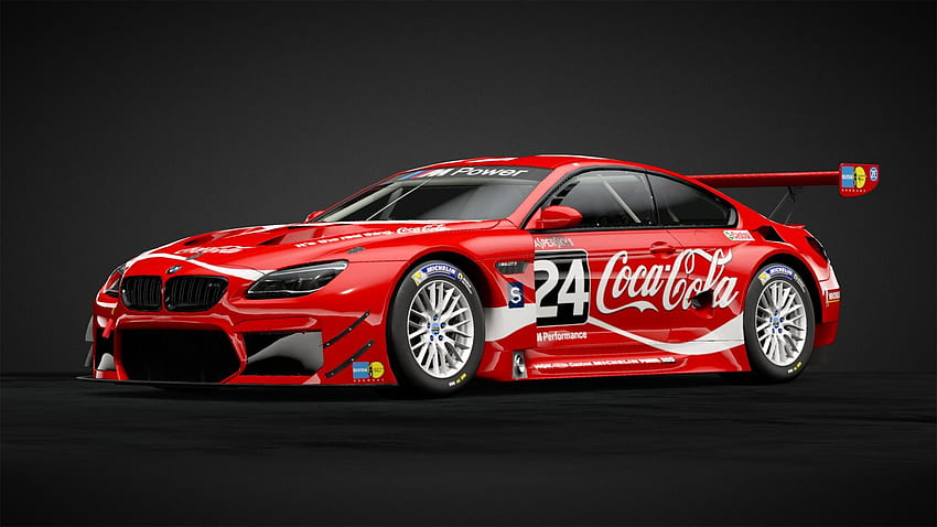 Coca Cola BMW M6 GT3 Car Livery By Tahoeracing. コミュニティ。 グランツーリスモスポーツ、コカコーラカー 高画質の壁紙