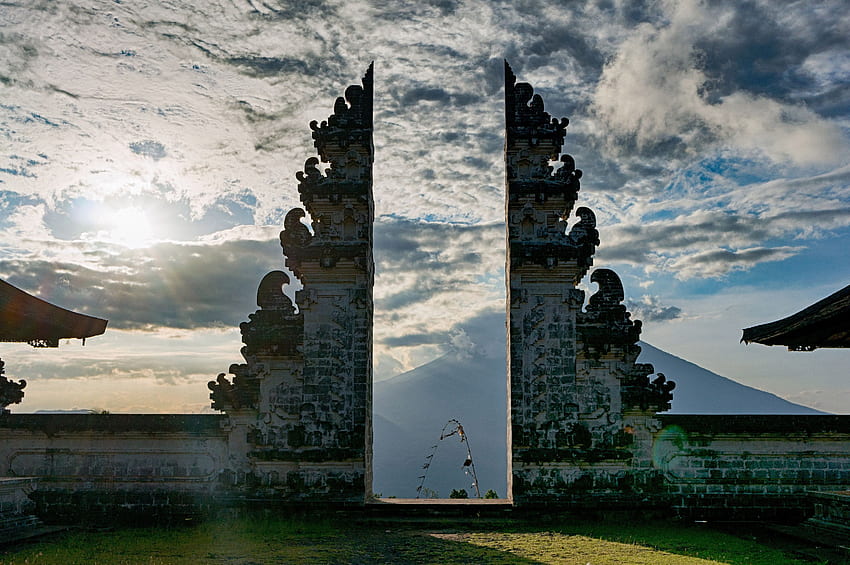 Bali Tapınağı - Cennetin Bali Kapıları HD duvar kağıdı